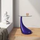 Lava - Accent Table With Curved Base by HouseOfZazla
