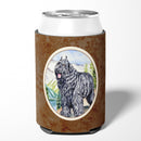 Bouvier des Flandres Can or Bottle Hugger Cooler Sleeve for Standard 12 oz Cans, Insulated Foam Beer & Soda Can Hugger Reusable