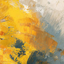 Tropical Waterfall Colorful Painting Wallpaper Mural.