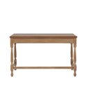 Tabitha - Desk With Drawer And Turned Legs - Natural by Unique Piece Furniture