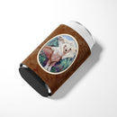 Chinese Crested Can or Bottle Hugger Cooler Sleeve for Standard 12 oz Cans, Insulated Foam Beer & Soda Can Hugger Reusable