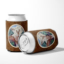 Chinese Crested Can or Bottle Hugger Cooler Sleeve for Standard 12 oz Cans, Insulated Foam Beer & Soda Can Hugger Reusable