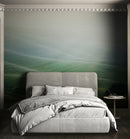 Tuscany Rolling Hills Meadow Wall Mural. Italian Countryside.