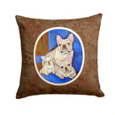 French Bulldog Momma's Love Throw Pillow - 14x14 Decorative Pillow – Art for Your Home & Patio 7055PW1414