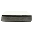 14" Premium Hybrid Mattress In A Box Plush Gel Memory Foam Top With Cooling Technology - Gray / White - Queen