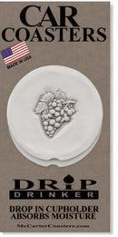 Grapes Car Coasters
