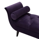 Alma - Tufted Flared Arm Entryway Bench