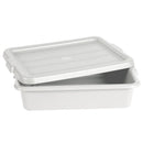 Commercial Meat Tubs with Lids - 6-Pack