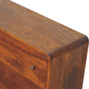 Large Curved Chest - Chestnut by Unique Piece Furniture