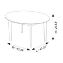 Lara Dining Table (Walnut)