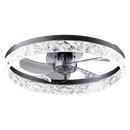 19.7" Ceiling Fan with Dimmable LED Light and Remote & App Control by HouseOfZazla