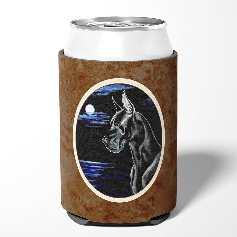 Black Great Dane in the Moonlight Can or Bottle Hugger 7060CC