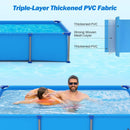 690/978/1158/1617 Gal Outdoor Family Swimming Pool with Metal Frame by LJGDeals