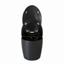 Unique Smart Toile With Built In Bidet, Auto Open / Close Seat, Foot Sensor, LED Display, Night Light, Warm Water & Dryer Ceramic