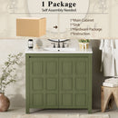Bathroom Vanity Organizer With Sink, Combo Cabinet Set, Bathroom Storage Cabinet by HouseOfZazla