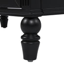 30" Bathroom Vanity With Sink, 3 Drawers, Adjustable Feet by HouseOfZazla