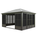12x14FT Outdoor Sunroom Gazebo