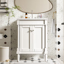 Bathroom Vanity With Top Sink, 2 Tier Storage Cabinet by Unique Piece Furniture