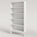 70.8" Bookcase, Large Bookshelf Organizer with 5-Tier Storage Shelves