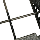 Adjustable Sun Bed With Curtain, High Comfort, With 3 Colors