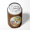 Corgi Momma loves Roses Can or Bottle Hugger 7084CC