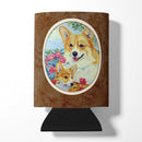 Corgi Momma loves Roses Can or Bottle Hugger 7084CC