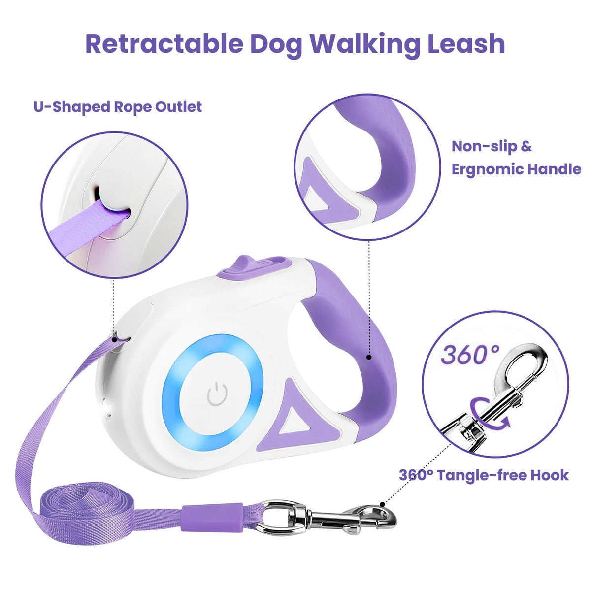 GBruno 16FT Retractable Dog Leash, photo 5 of 8