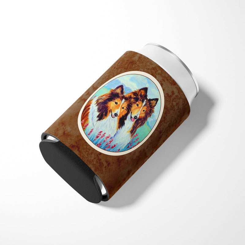 Sable Shelties Double Trouble Can or Bottle Hugger 7086CC