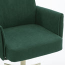 Ergonomic Mid-Back Office Chair With Gold Base by HouseOfZazla
