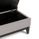 Oregon - Contemporary Storage Ottoman Bench With Tray by Unique Piece Furniture