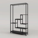 70.9" Plant Stand, Large Flower Bonsai Shelf with 6 S Hanging Hooks