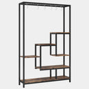 70.9" Plant Stand, Large Flower Bonsai Shelf with 6 S Hanging Hooks