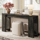 70.9" Wood Console Table, Farmhouse Sofa Table Entryway Table