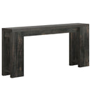 70.9" Wood Console Table, Farmhouse Sofa Table Entryway Table