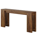 70.9" Wood Console Table, Farmhouse Sofa Table Entryway Table