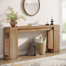 70.9" Wood Console Table, Farmhouse Sofa Table Entryway Table