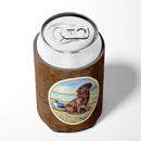 Chocolate Labrador Puppy  Can or Bottle Hugger Cooler Sleeve for Standard 12 oz Cans, Insulated Foam Beer & Soda Can Hugger Reusable