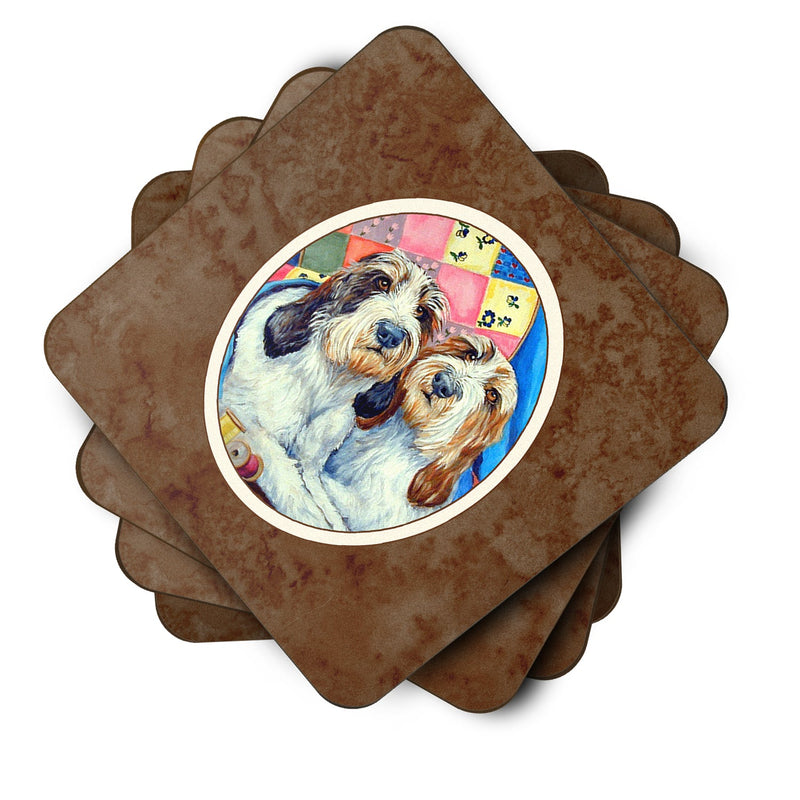 Petit Basset Griffon Vendeen Foam Coaster Set of 4 7095FC