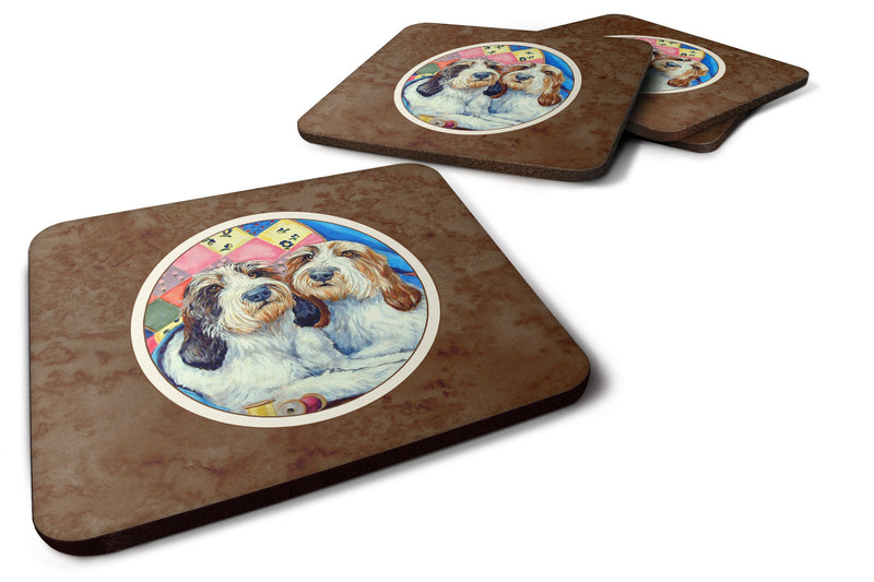 Petit Basset Griffon Vendeen Foam Coaster Set of 4 7095FC