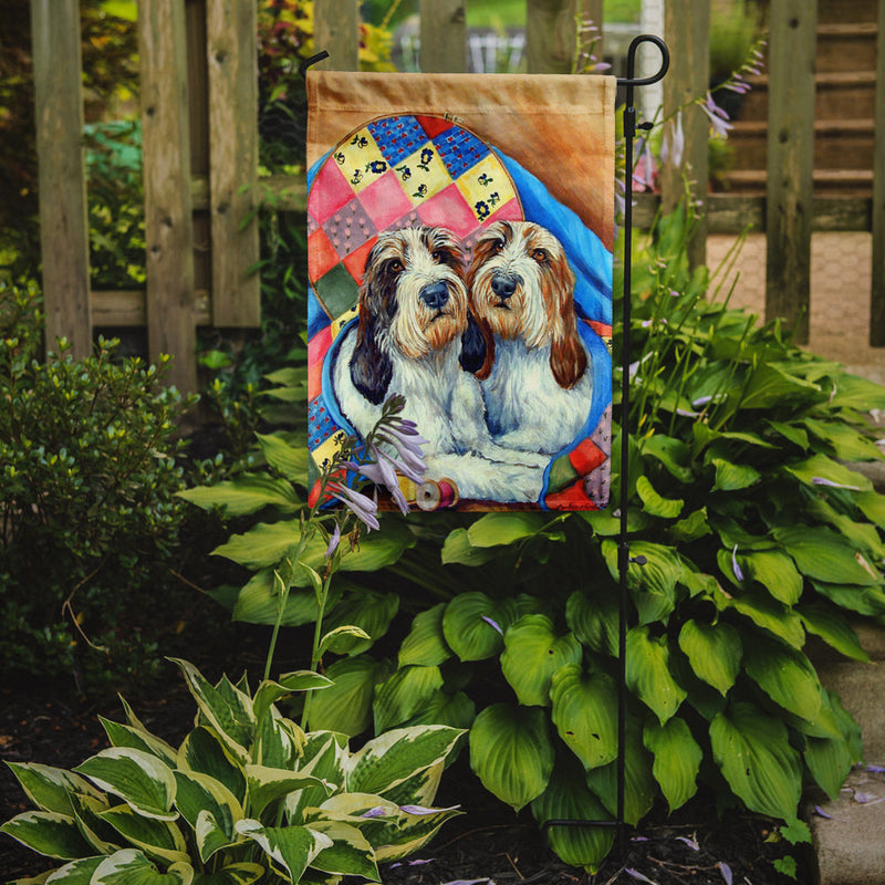 Petit Basset Griffon Vendeen PBGV Flag Garden Size