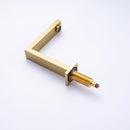 8 inch Widespread Bathroom Faucet Matte Black Bathroom Faucets for Sink 3 Hole Brass 2 Handle Lavatory Square Faucet Modern rv Bathroom Faucets