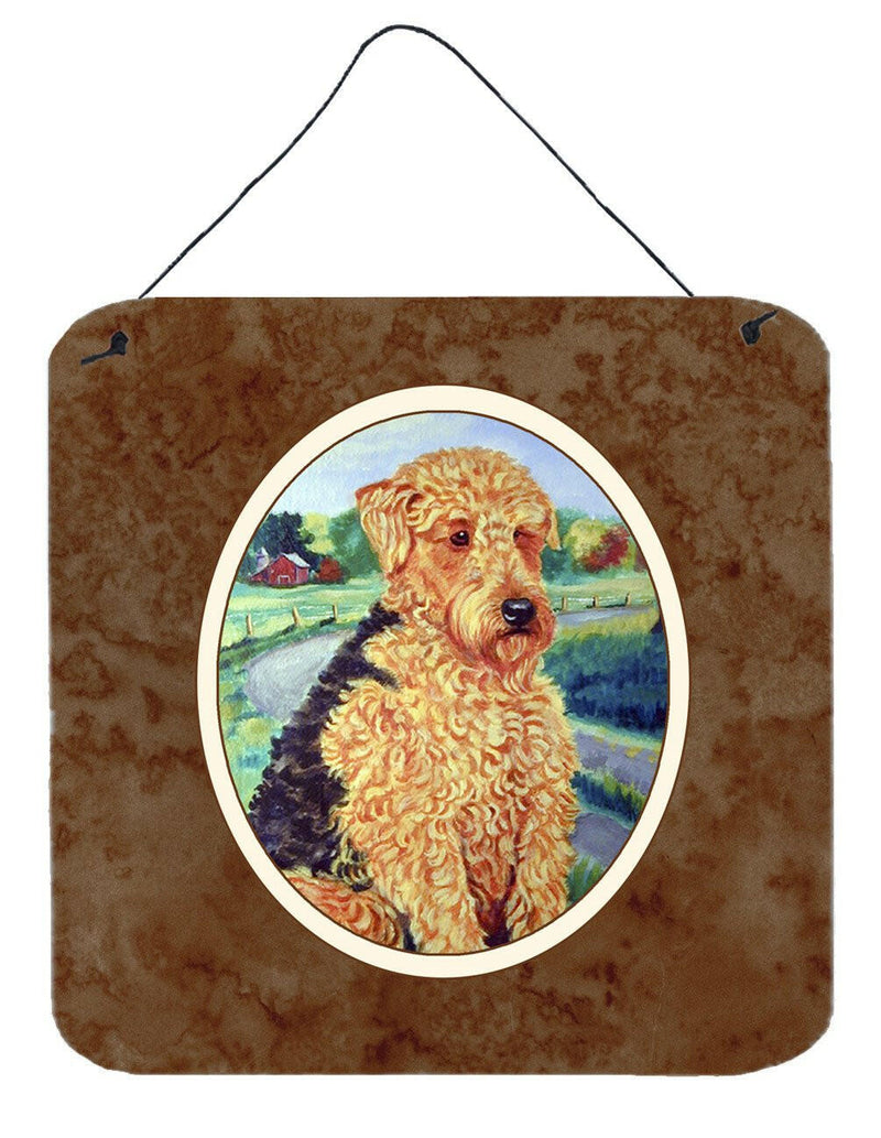 Airedale Terrier Wall or Door Hanging Prints 7096DS66