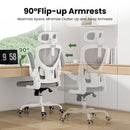Ergonomic Office Chair with Headrest and Lumbar Support