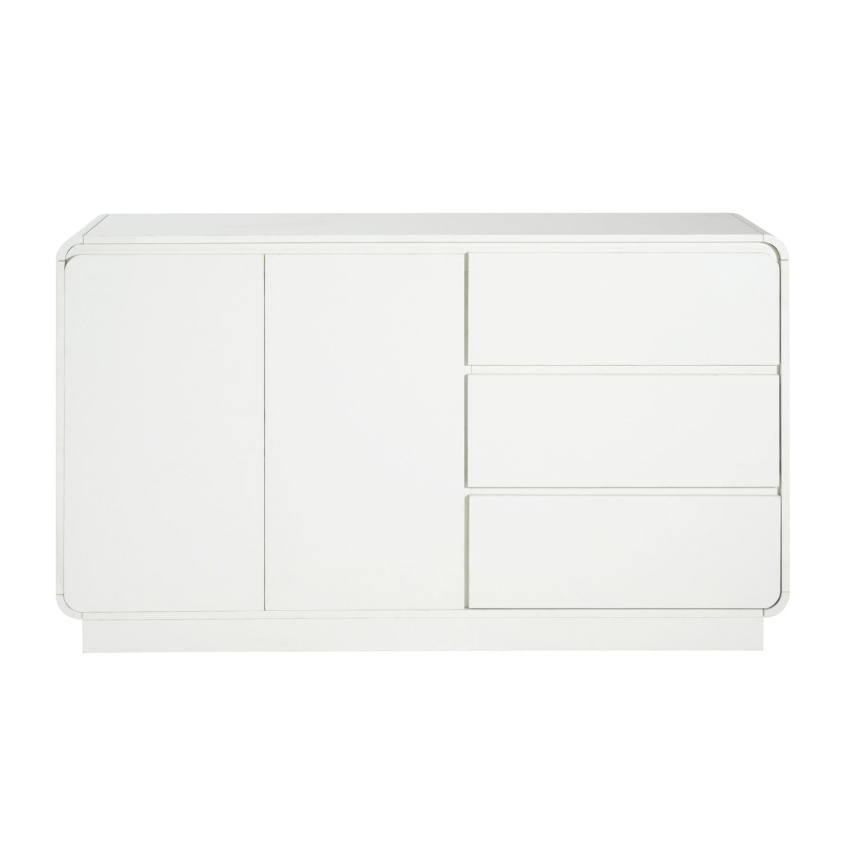 Sideboard, Wide Storage With 2 Doors And 3 Drawers, photo 2 of 6