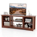 70 Inch TV Stand for up to 75 Inch Flat Screen TVs with Adjustable Shelves by LJGDeals