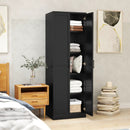 70 Inch Freestanding Storage Cabinet with 2 Doors and 5 Shelves by LJGDeals