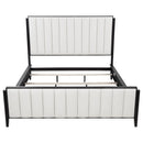 Brookmead 60-inch Upholstered California King Bed Black
