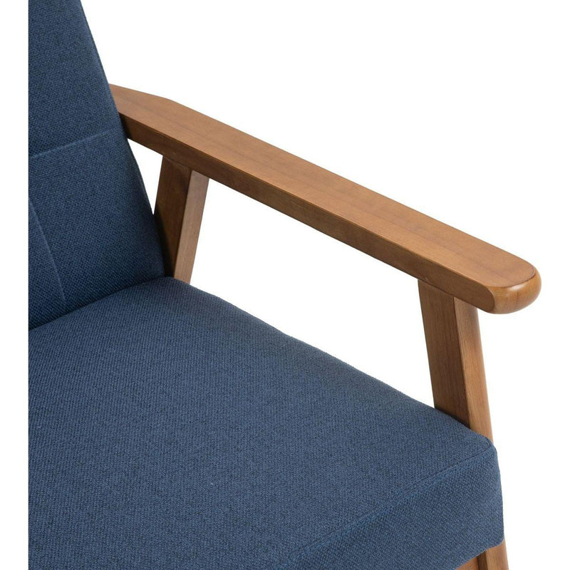 Mid-Century Modern Solid Loveseat Sofa Upholstered Linen Loveseat, 2-Seat Upholstered Loveseat Sofa Modern Couch