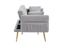 Modern Teddy Upholstered Accent Loveseat Sofa