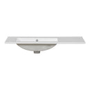 Bathroom Vanity With Ceramic Sink Combo, Abundant Storage Cabinet 2 Soft Close Doors And 5 Drawers by HouseOfZazla